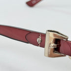 Vintage Gucci GG 3006/S "Queen Bow" Buckle Oversized Butterfly Burgundy sunglasses