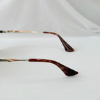Prada PR 57US Catwalk Cinema Red Tortoiseshell Irregular Oversized Square Sunglasses
