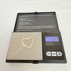 Tiffany&Co. Open Heart Key Ring Sterling Silver 925