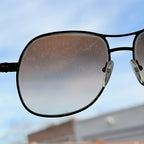 Prada Pilot Bronze Gold Brown tortoiseshell Women’s Designer Sunglasses With Case
