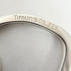 Tiffany&Co. Open Heart Key Ring Sterling Silver 925