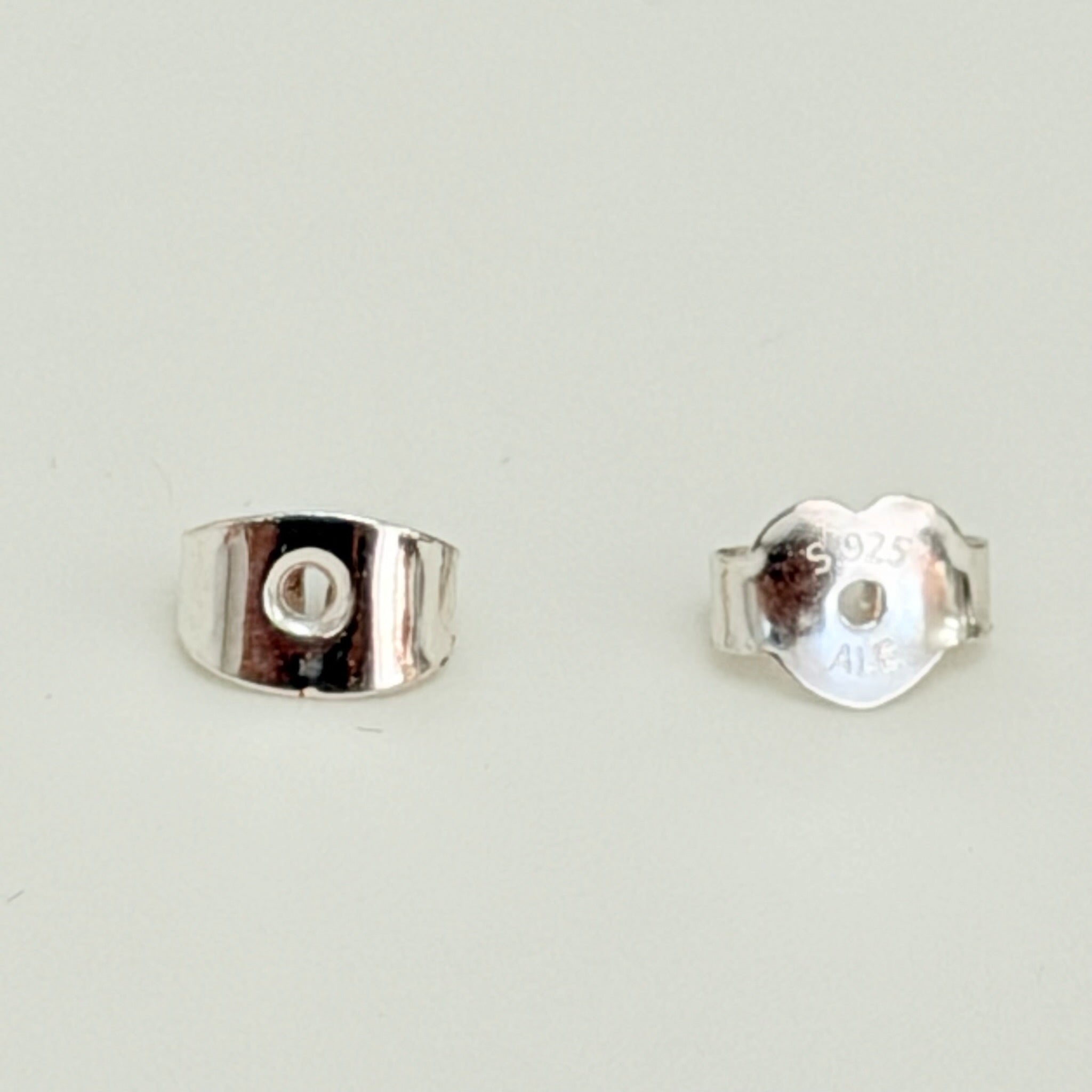 Authentic Gucci Love Britt Open Interlocking Gg Heart Sterling Silver 925 Stud Earrings