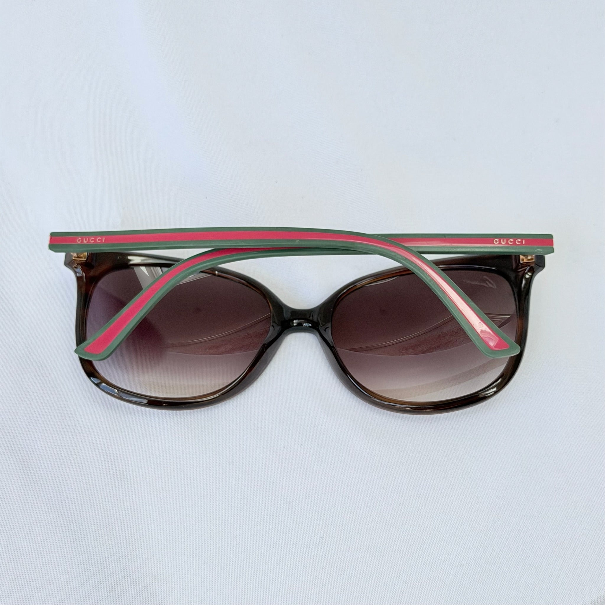 Gucci Cat Eye Black Green Red GG 3649/S 56mm Women’s sunglasses
