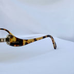 Prada Retro 70’s Style Round Oval Brown Tortoiseshell Sunglasses PR 55TS