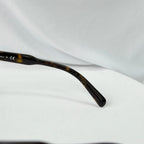 Authentic Prada Brown Tortoiseshell Oval Round Cat Eye Women Sunglasses With Case