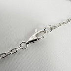 Gucci Interlocking GG Pendant Sterling Silver 925 Necklace 19 Inches With Packaging