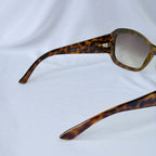 Vintage Gucci GG 3102/S Butterfly Brown Tortoiseshell Interlocking G Sunglasses