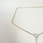 Links Of London Sterling Silver 925 T-bar Necklace 15.5 Inches With Packaging