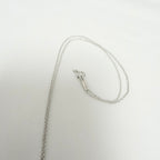 Tiffany&Co. Return to Tiffany Medium Heart Key Lock Women's Necklace Silver 925 Sterling 16 inches With Packaging