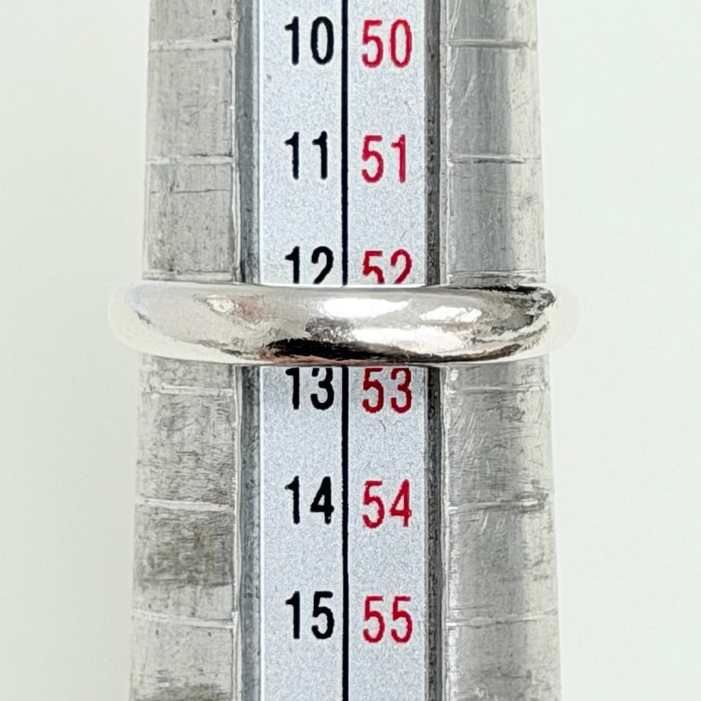 Authentic Tiffany & Co. Elsa Peretti Open Heart Sterling Silver 925 Ring Size 6.5, Uk M, EU 52.5