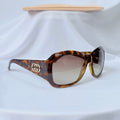 Vintage Gucci GG 3102/S Butterfly Brown Tortoiseshell Interlocking G Sunglasses