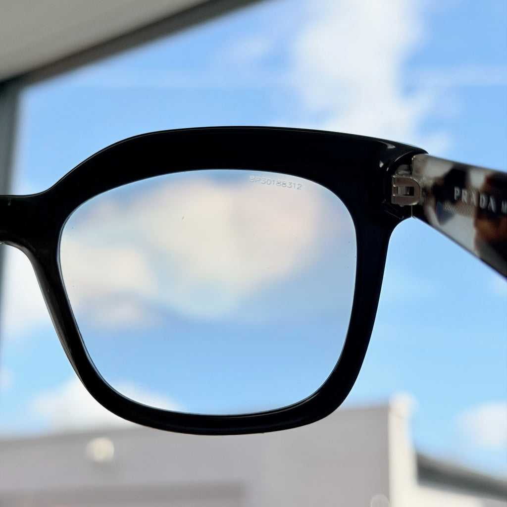 Prada SPR 24Q Cat Eye Women’s Sunglasses Havana Tortoiseshell Black With Case