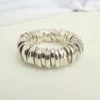 Links Of London Sweetie Rings Sterling Silver 925 Elasticated Adjustable Size N, 54mm