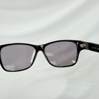 Authentic Gucci Black Silver Cat Eye Square Lens Unisex Sunglasses With Case