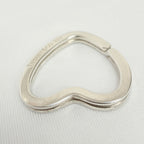 Tiffany&Co. Open Heart Key Ring Sterling Silver 925
