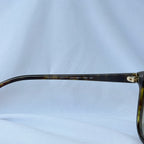 Prada Cat Eye Square Metal Corners Women's Sunglasses Brown Tortoiseshell Polarised SPR 01O