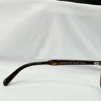 Authentic Prada Brown Tortoiseshell Oval Round Cat Eye Women Sunglasses With Case