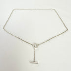 Links Of London Sterling Silver 925 T-bar Necklace 15.5 Inches With Packaging