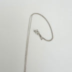 Tiffany & Co. Elsa Peretti 925 Sterling Silver Standard/Medium Teardrop Pendant Necklace With Packaging