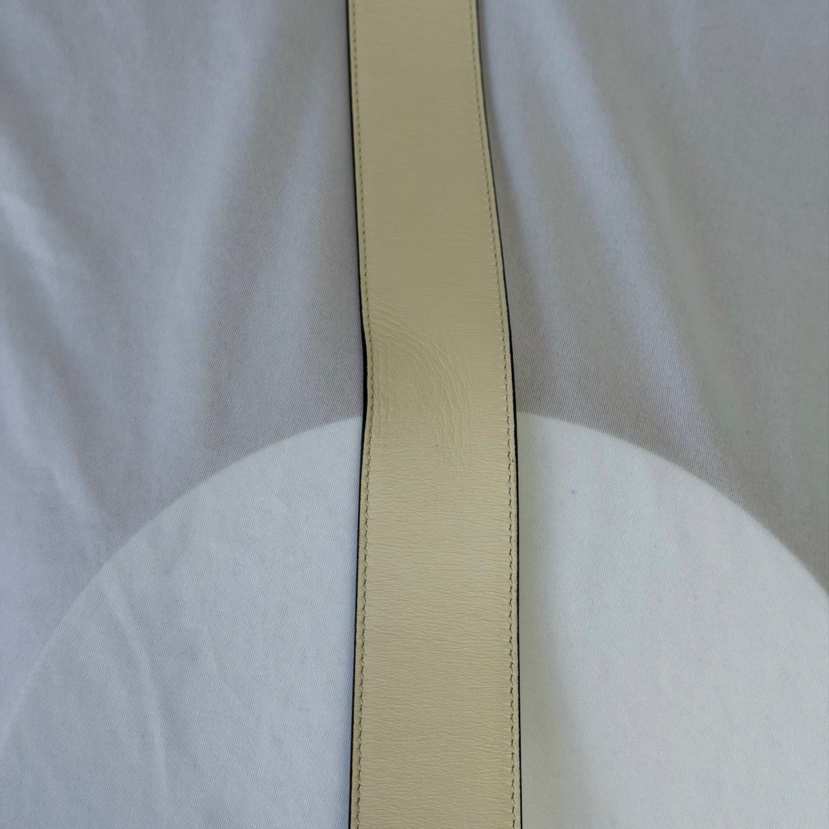 Gucci GG Marmont 24k Gold Buckle Cream Leather Belt 4cm 85cm 34” 400593