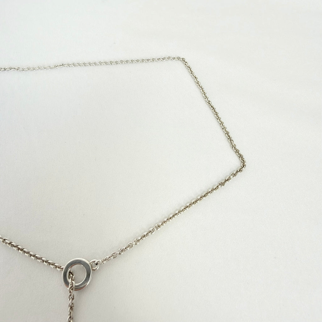 Links Of London Sterling Silver 925 T-bar Necklace 15.5 Inches With Packaging