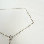 Links Of London Sterling Silver 925 T-bar Necklace 15.5 Inches With Packaging