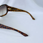 Vintage Gucci GG 3102/S Butterfly Brown Tortoiseshell Interlocking G Sunglasses
