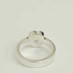 Authentic Gucci Heart Women's Ring 925 Sterling Silver Size 12, UK L, EU 52