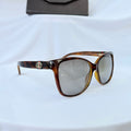 Authentic Gucci Cat Eye Tortoiseshell Brown Polarised GG Fabric Sunglasses