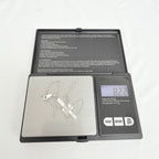 Gucci Vintage Unisex Asymmetric Cross Abstract Pendant Sterling Silver 925 Necklace 18 Inches With Packaging