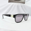 Authentic Gucci Black Silver Cat Eye Square Lens Unisex Sunglasses With Case