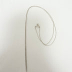 Tiffany & Co. 727 Fifth Avenue Script Medium Heart Sterling Silver 925 Necklace 22.5 Inches