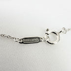 Tiffany & Co. Return to Tiffany Small Heart Necklace 925 Sterling Silver 18 Inches With Packaging