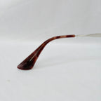 Prada PR 57US Catwalk Cinema Red Tortoiseshell Irregular Oversized Square Sunglasses