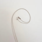 Tiffany & Co. Return to Mini Double Blue Heart Women's Necklace 16 Inches Sterling Silver 925