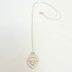Tiffany & Co. Return to Tiffany Small Heart Necklace 925 Sterling Silver 18 Inches With Packaging