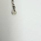 Gucci Blind for Love Heart Pendant 925 Sterling Silver Women's Necklace 18-20 inches With Packaging