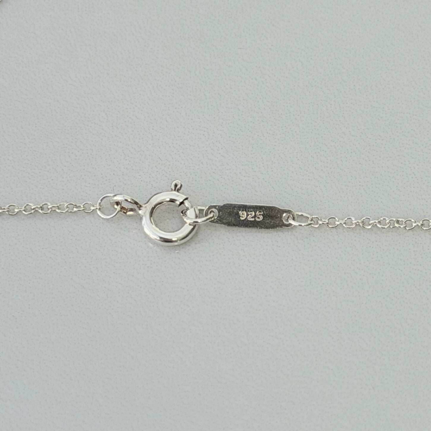Tiffany & Co. Sentimental Open Heart necklace sterling silver 925 16 inches
