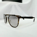 Authentic Prada Brown Tortoiseshell Oval Round Cat Eye Women Sunglasses With Case