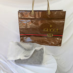 Vintage Gucci Black GG Monogram Canvas/Leather Small Crossbody Handbag