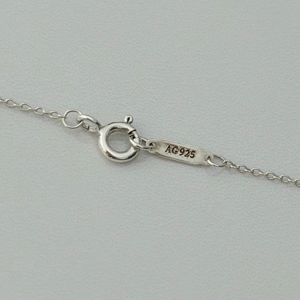 Tiffany & Co. Return to Tiffany Medium Heart Women’s Necklace Silver 925 Sterling 19 inches