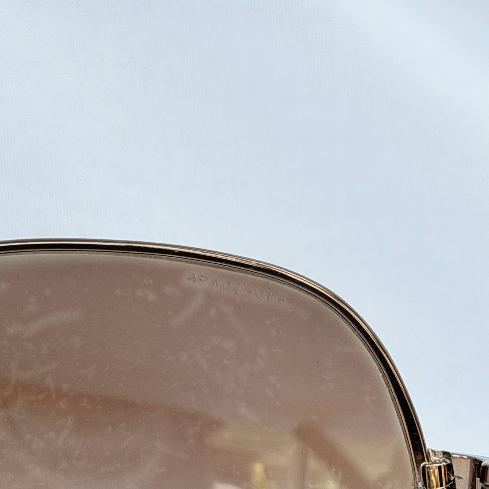 Prada Pilot Bronze Gold Brown tortoiseshell Women’s Designer Sunglasses With Case