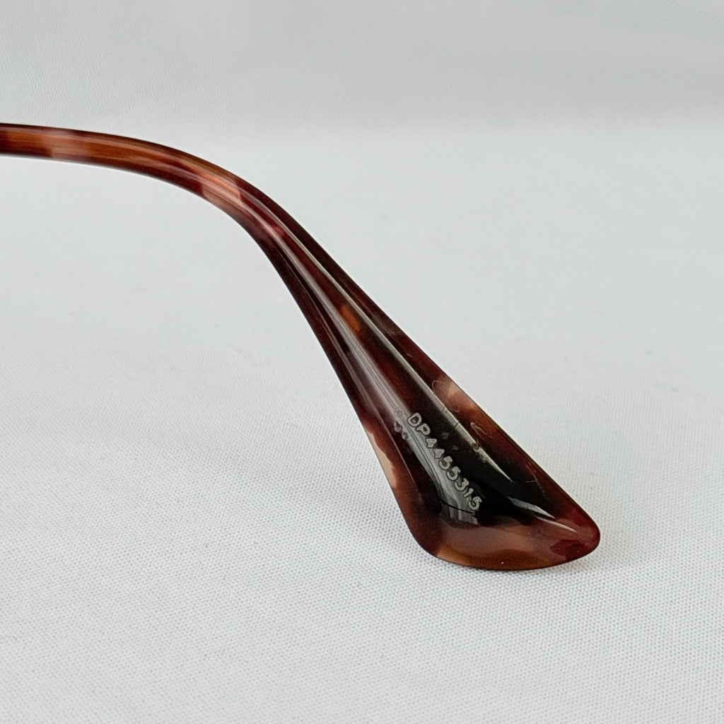 Prada PR 57US Catwalk Cinema Red Tortoiseshell Irregular Oversized Square Sunglasses