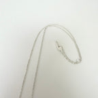 Gucci Heart Trademark Pendant Sterling Silver 925 Women’s Necklace 48cm With Packaging