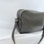 Gucci Black Grained Leather Soho Disco Small Women’s Crossbody Shoulder Handbag. Repaired