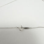 Tiffany&Co. Return to Tiffany Medium Heart Women's Necklace Silver 925 Sterling 19 inches With Pouch