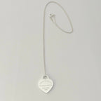 Tiffany & Co. Return to Tiffany Medium Heart Women’s Necklace Silver 925 Sterling 19 inches