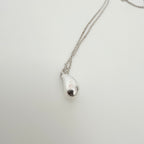 Tiffany & Co. Elsa Peretti 925 Sterling Silver Standard/Medium Teardrop Pendant Necklace With Packaging