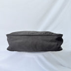 Prada Vintage Tessuto Black Nylon Re-edition 2000 Mini Hobo Zip Handbag