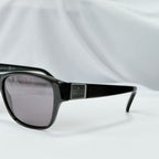 Authentic Gucci Black Silver Cat Eye Square Lens Unisex Sunglasses With Case